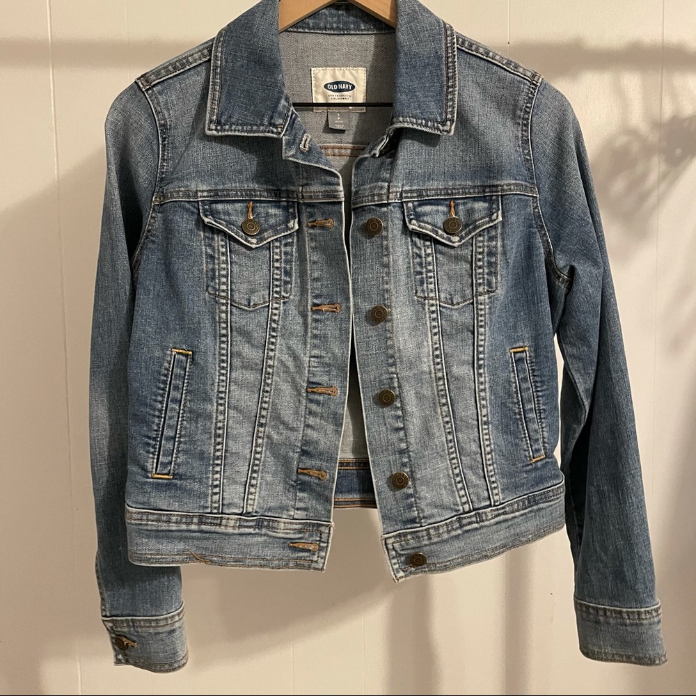 old navy denim jacket